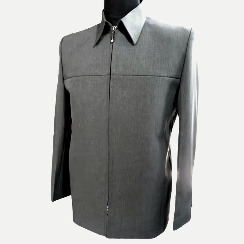 TYB Jasket Putih / Jasket Pria Full Putih / Jasket Dosen