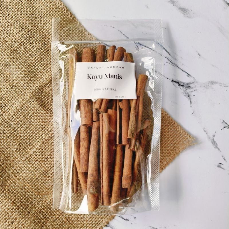 

Kayu Manis Batang Utuh Cinnamon Stick 50gr 100gr 250gr