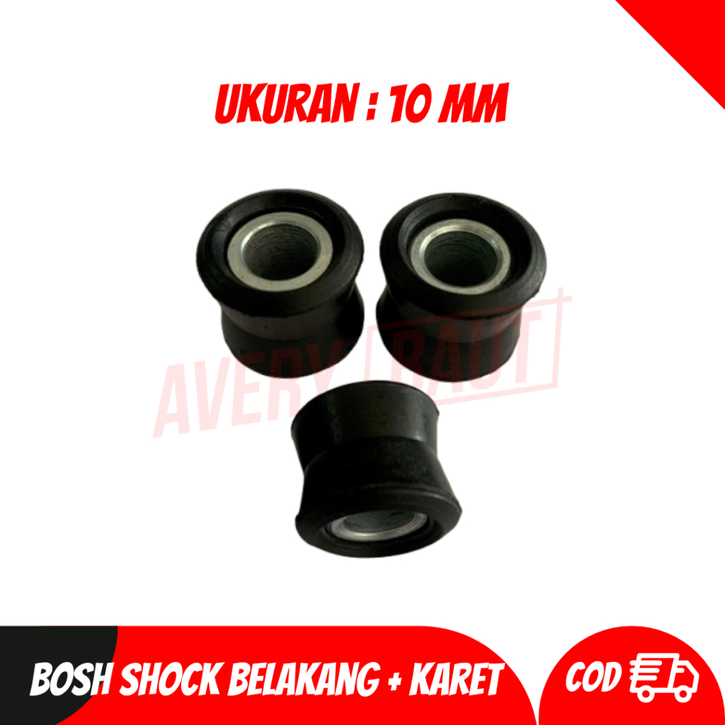 BOSH SHOCK BELAKANG + KARET GRAND SUPRA JUPITER VEGA UNIVERSAL BEBEK M10