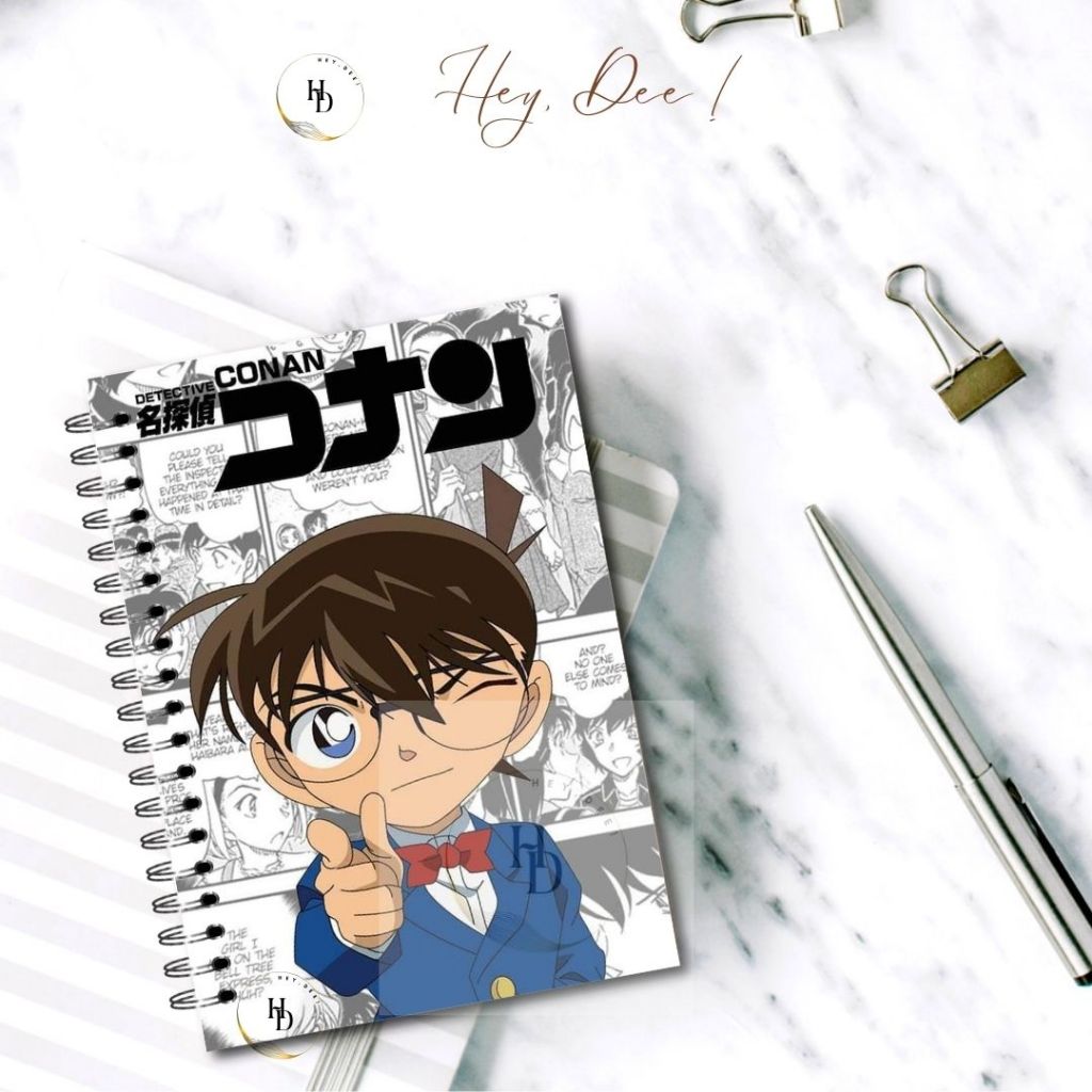 

HeyDee Notebook A5 Spiral DETECTIVE CONAN SERIES - DESIGN BY HEYDEE