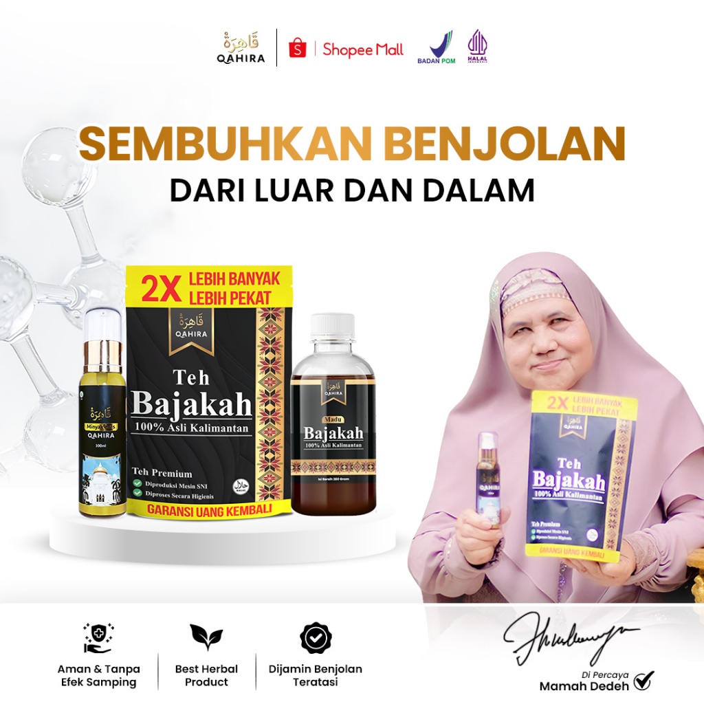 Qahira - Teh Qahira 1 Pcs | Teh Bajakah Untuk Menyembuh Segala Penyakit