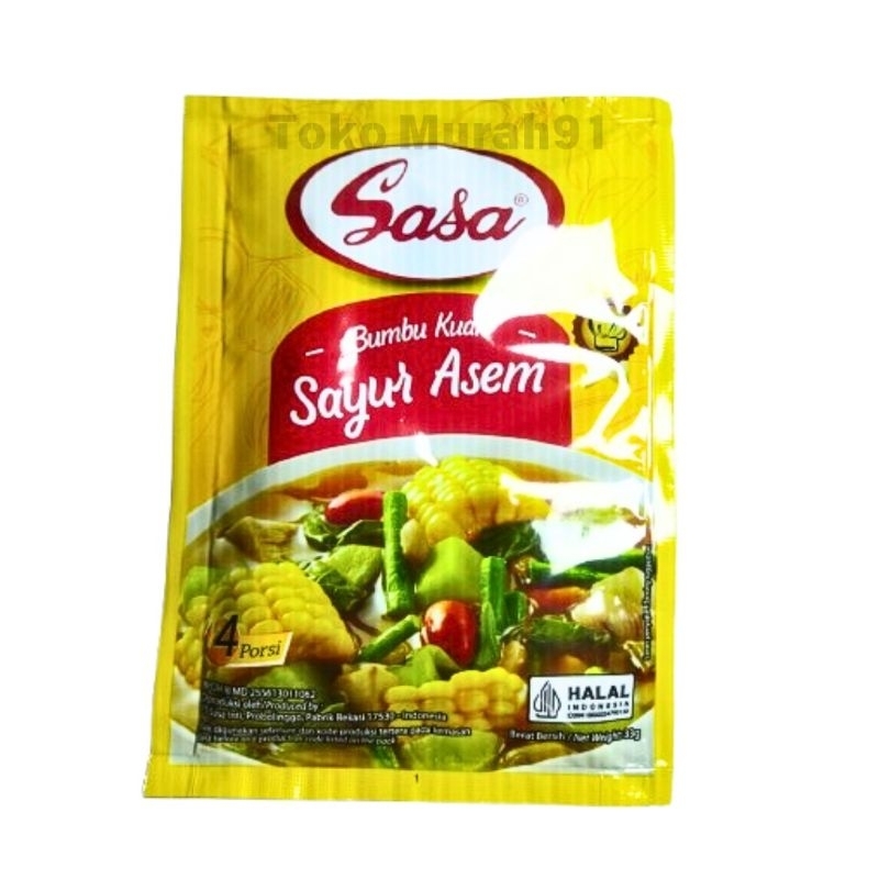 

Sasa bumbu sayur asem / bumbu instan / bumbu sayur asem