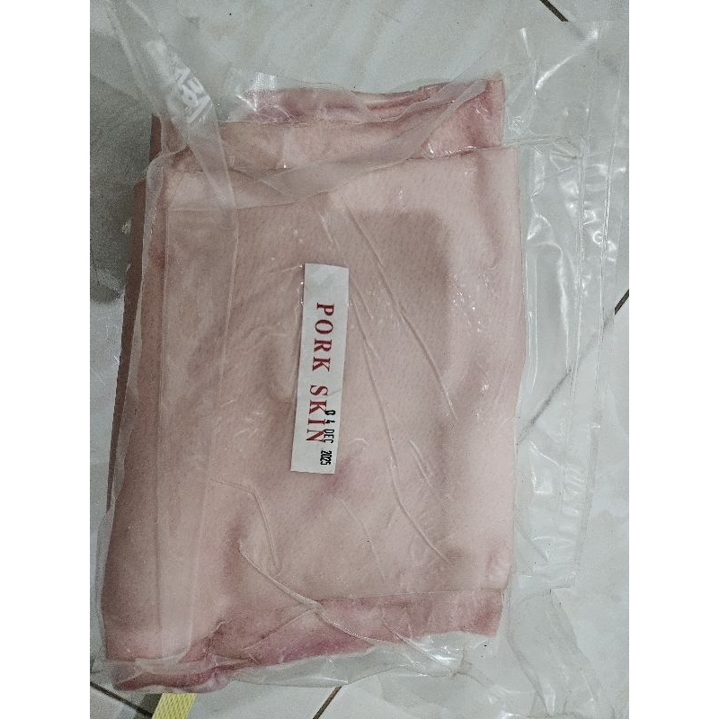 

pork skin 1000 gram (1kg)