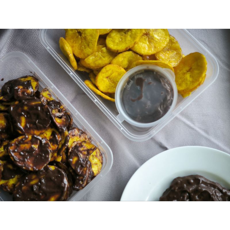 

KERIPIK PISANG COKLAT LUMER BANANA CHIPS 100GR