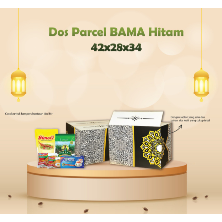 

Dos Parcel BAMA Hitam