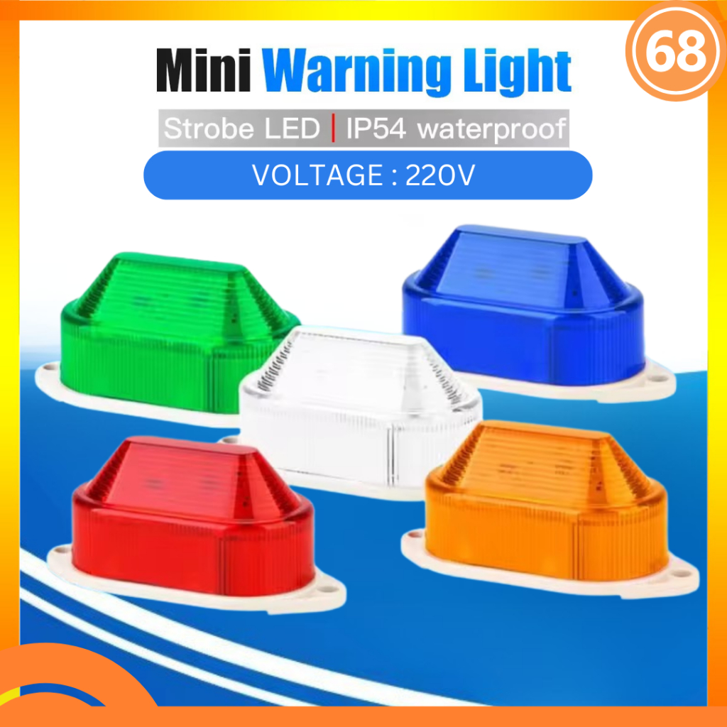 Lampu Blitz Strobe Light Flash Lamp Lampu Blits Kedap Kedip 220V