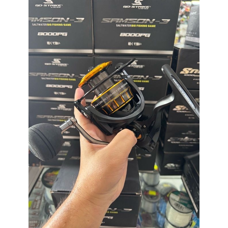 Reel Pancing Versus Go-Strike Samson-3 8000PG Reel Spinning Reel Pancing