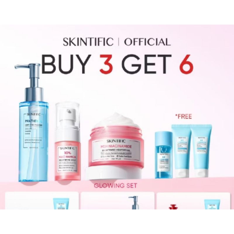 SKINTIFIC glowing set