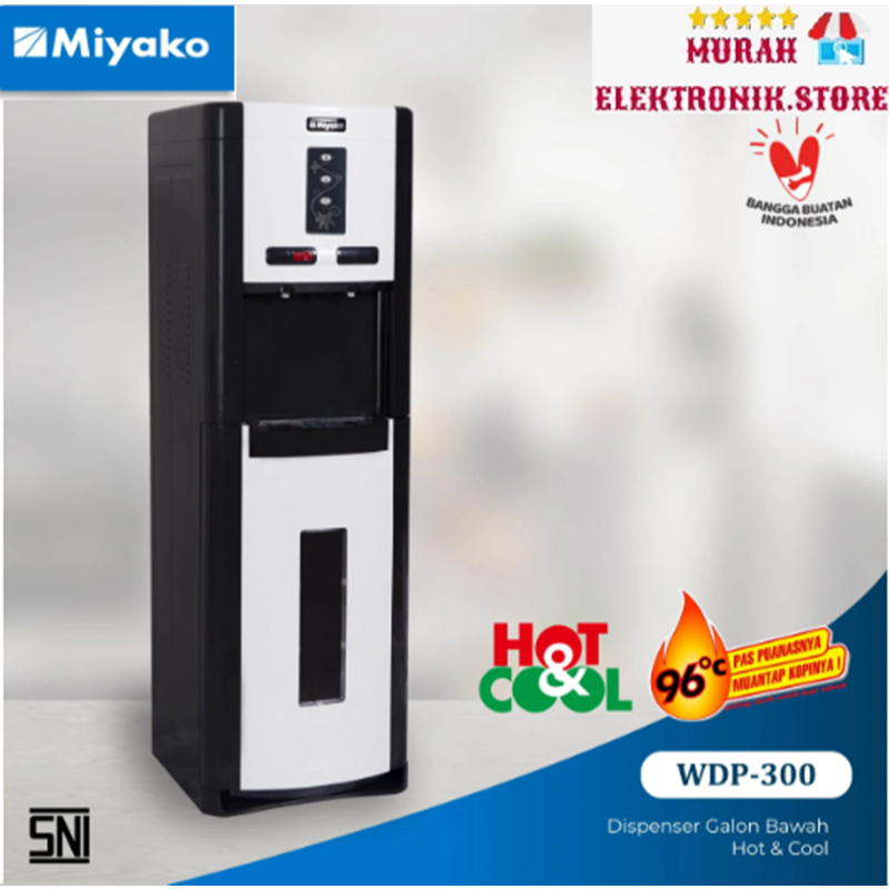 MIYAKO WATER DISPENSER AIR WDP 300 dispenser berdiri miyako