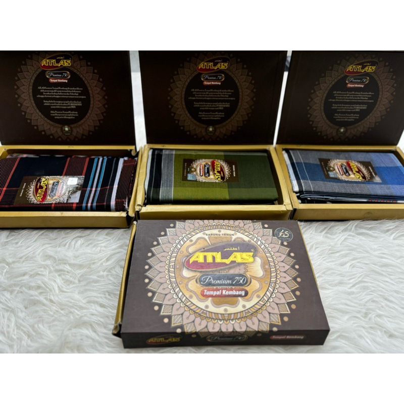 SARUNG ATLAS PREMIUM 750 TUMPAL KEMBANG