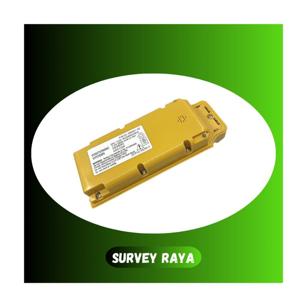 Baterai Untuk GPS Geodetik Topcon GR5 dan Battery for GNSS Topcon Hiper GR3