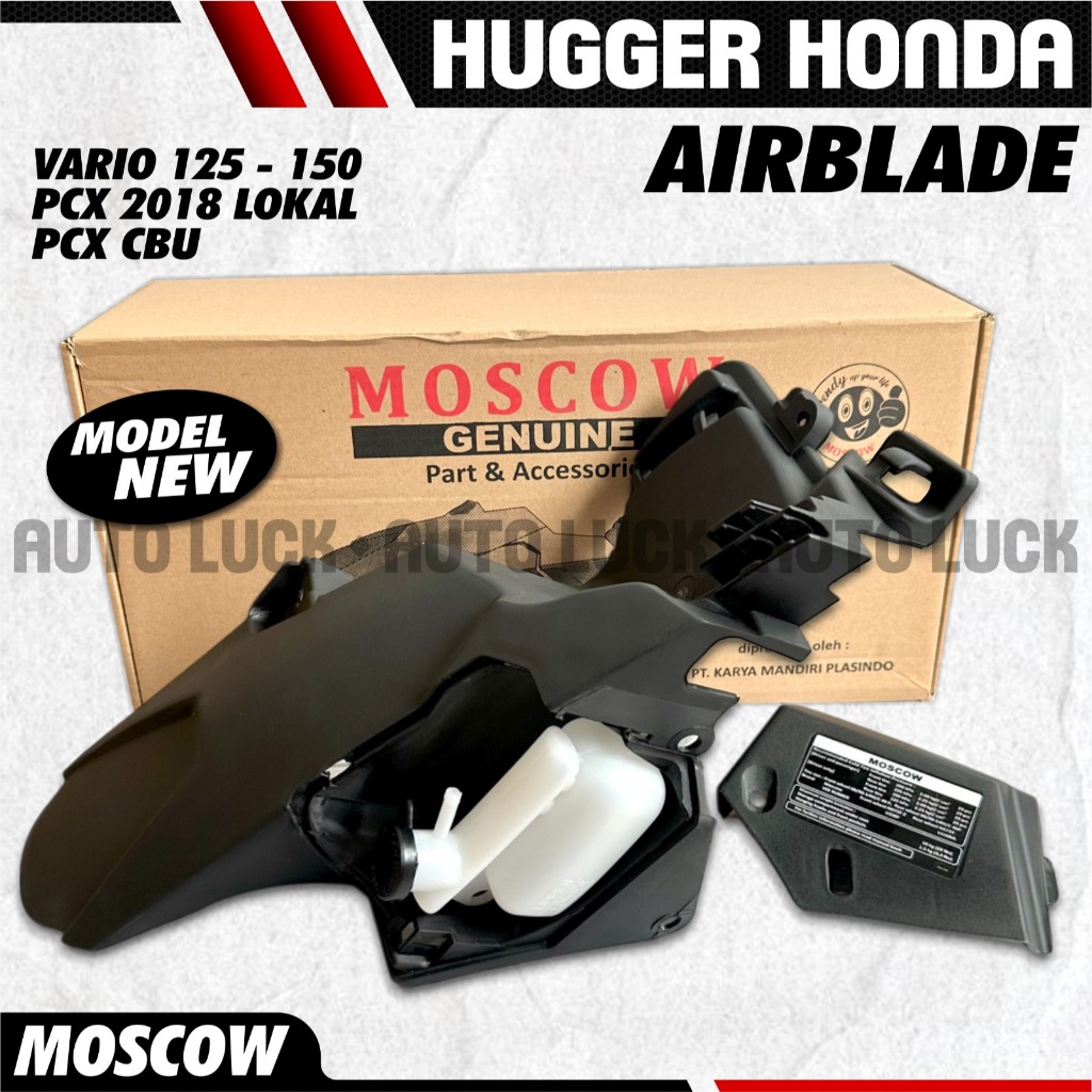 MOSCOW ORIGINAL HUGGER AIRBLADE Model 2025 Spakboard Kolong Vario 125 150 OLD NEW PNP 2012 -2023 Hug