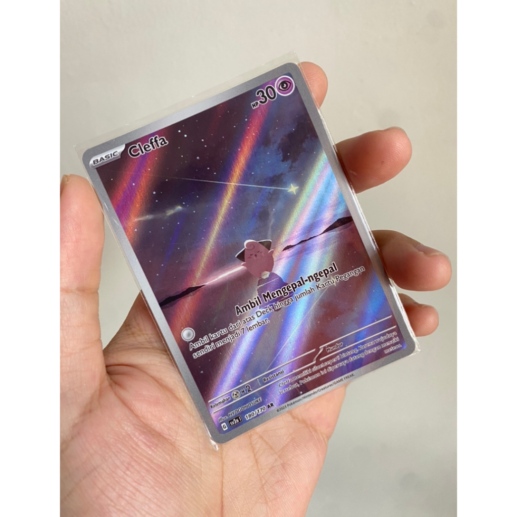 Cleffa AR Kartu Pokemon TCG Indonesia