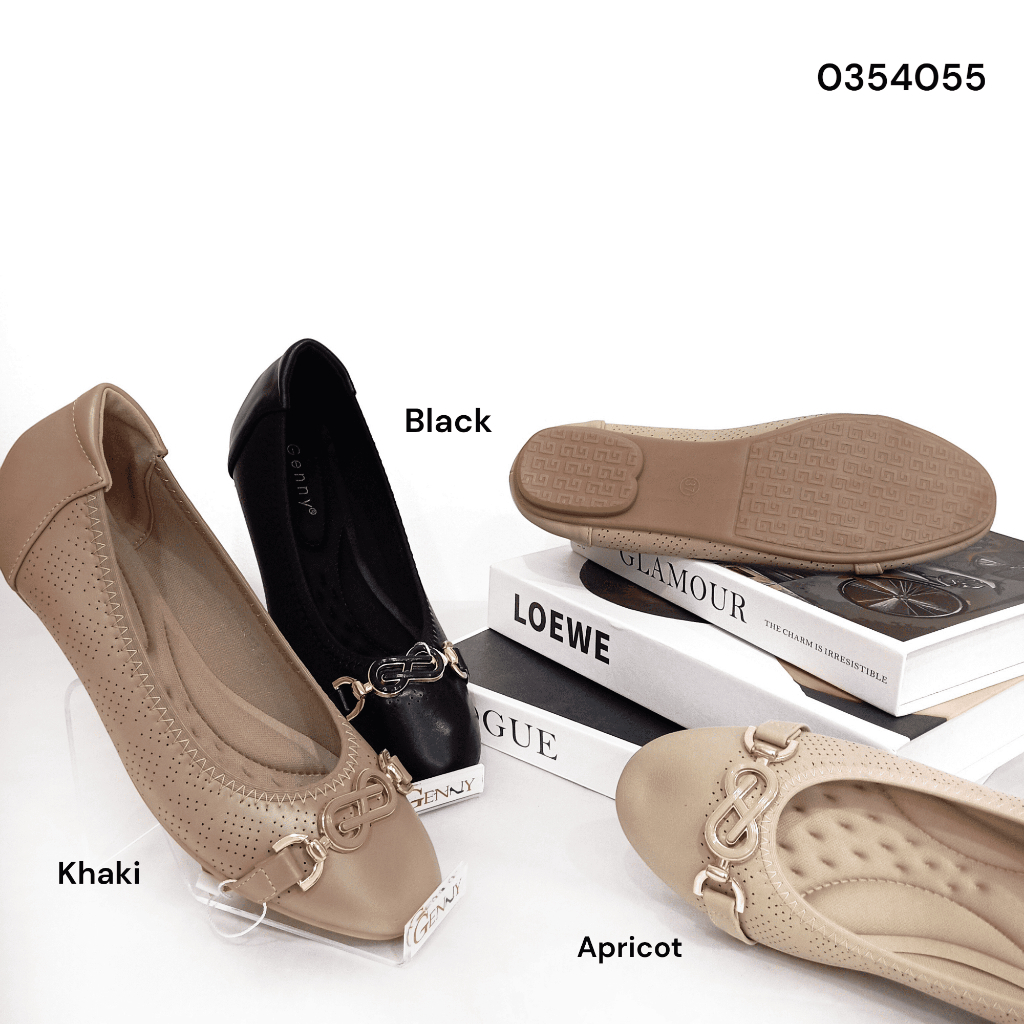 Genny Flat Shoes Wanita 0354055