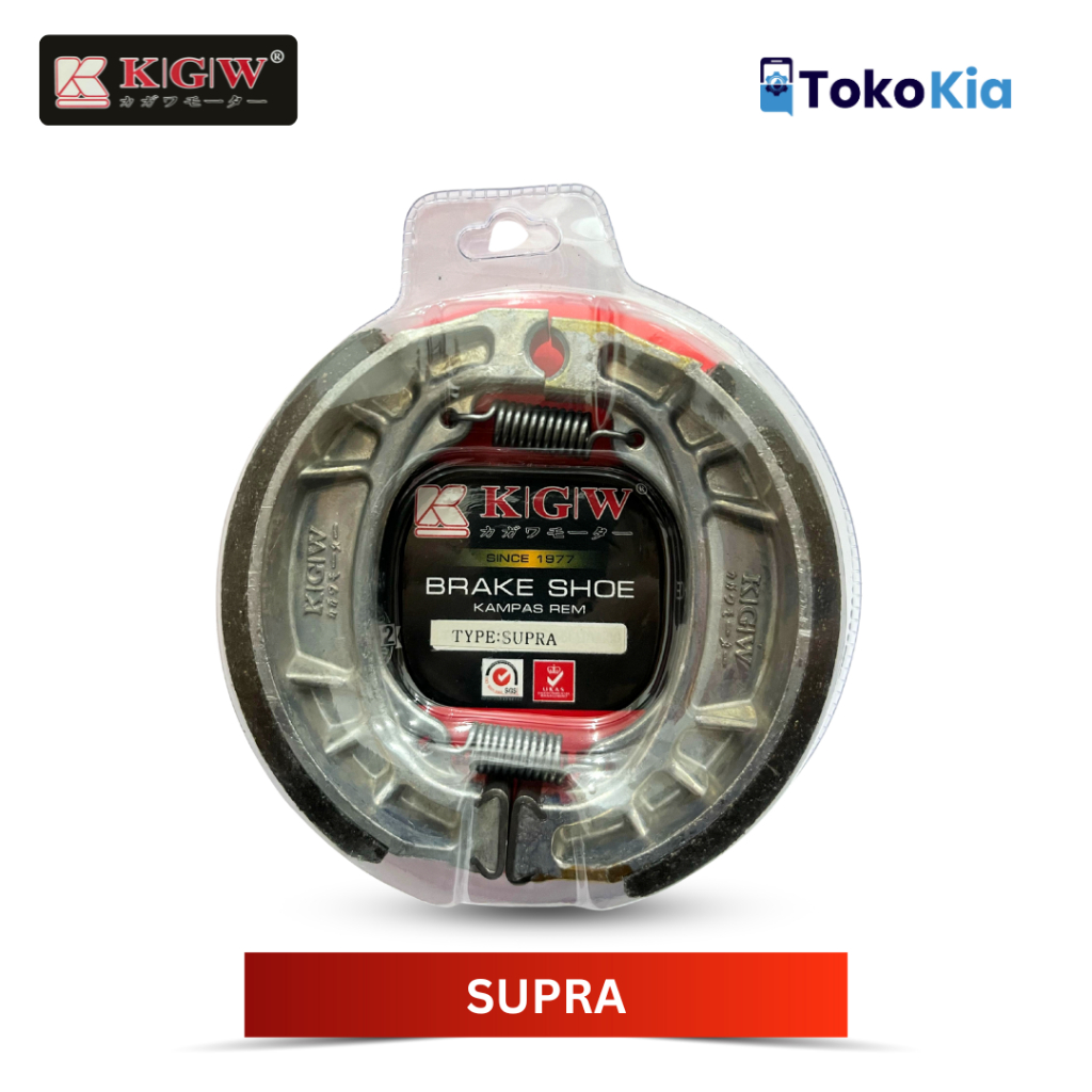Kampas Rem Motor Supra Brake Shoe Kagawa