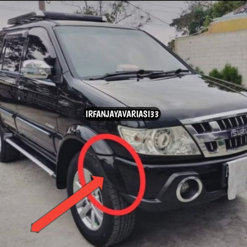 OVER FENDER KUPING DEPAN SAMPING ISUZU PANTHER GRAND TOURING MODEL ORI BERKUALITAS