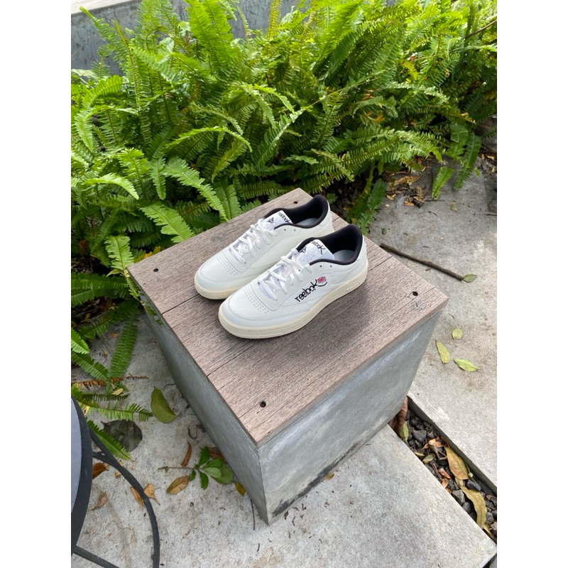 REEBOK C85 CLASIC CHALK BLACK