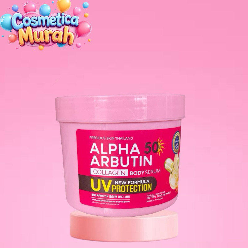 on) ALPHA ARBUTIN COLLAGEN BODY SERUM SPF 50 PA+++ - LOTION SUNSCREEN 500 ML