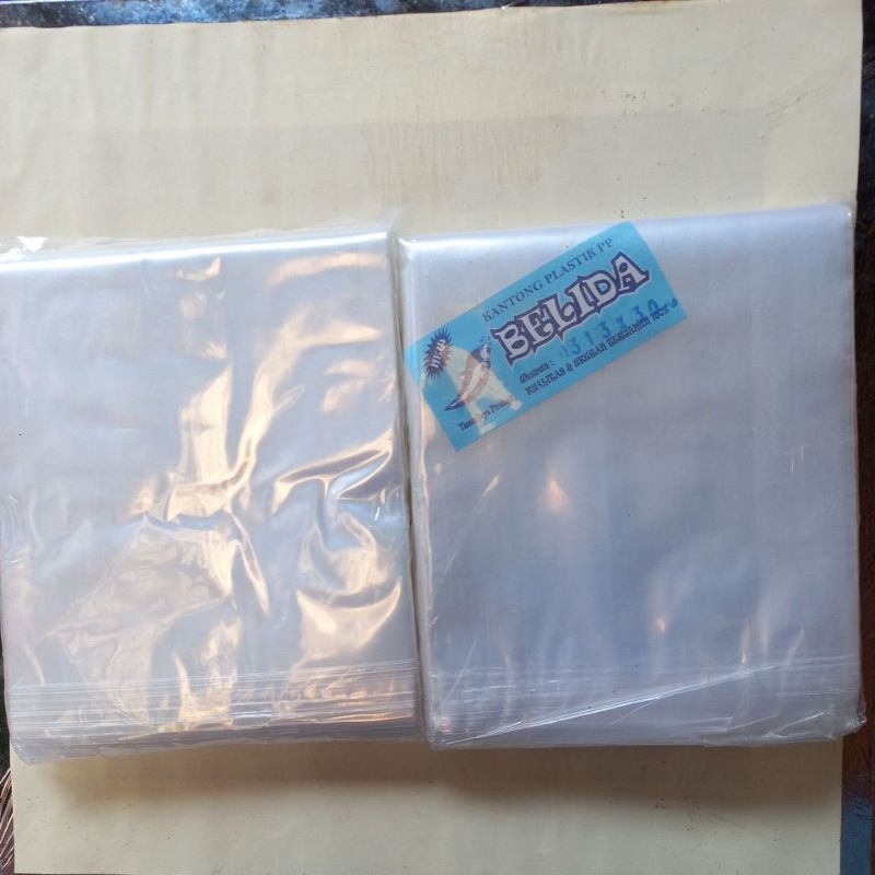 Plastik PP Belida Ketebalan 03 Ukuran 13×30 berat 250 gram