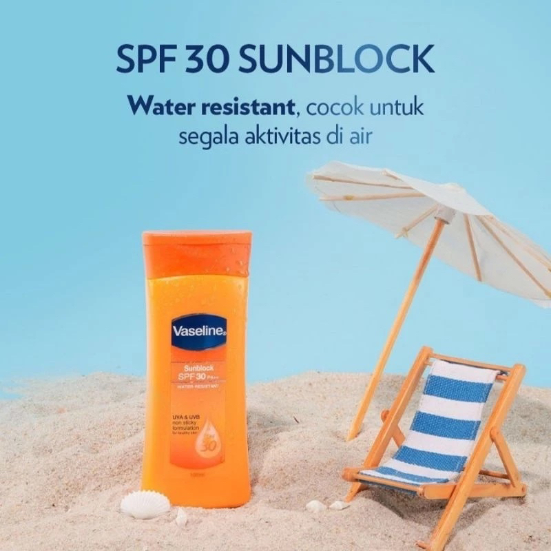 vaseline sunblock SPF 30PA++++