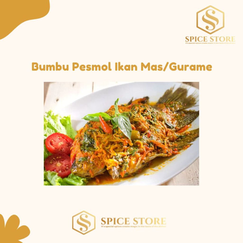 

Spice Store - Bumbu Instan Pesmol Ikan Mas/Gurame