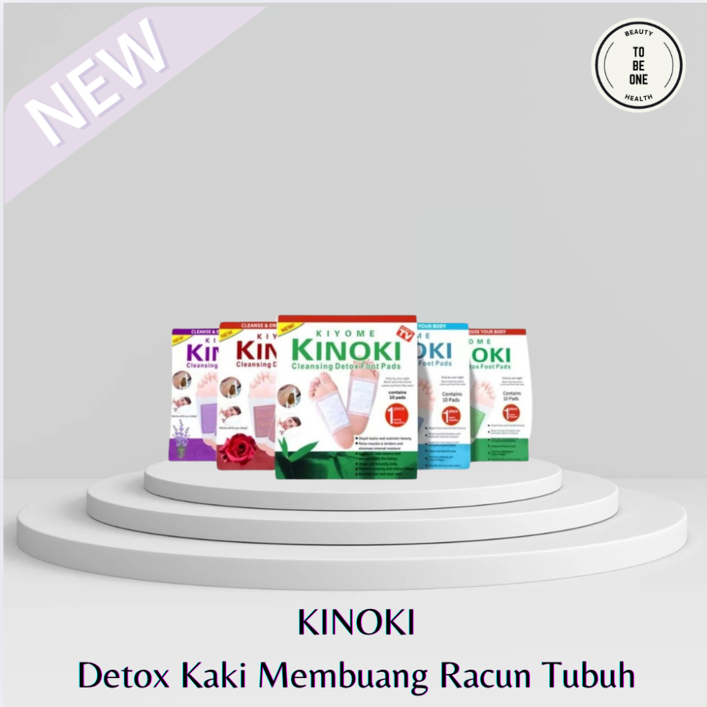 KINOKI Koyo Detox Kaki Foot Patch Penyerap Racun Kaki Jahe Ginger - 10 Pcs Untuk Membuang Racun Dari