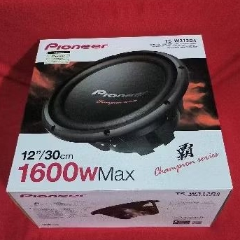 Subwoofer Pioneer TS 312 D4 - Doble Voice Coil Pioneer Subwoofer Champions Series