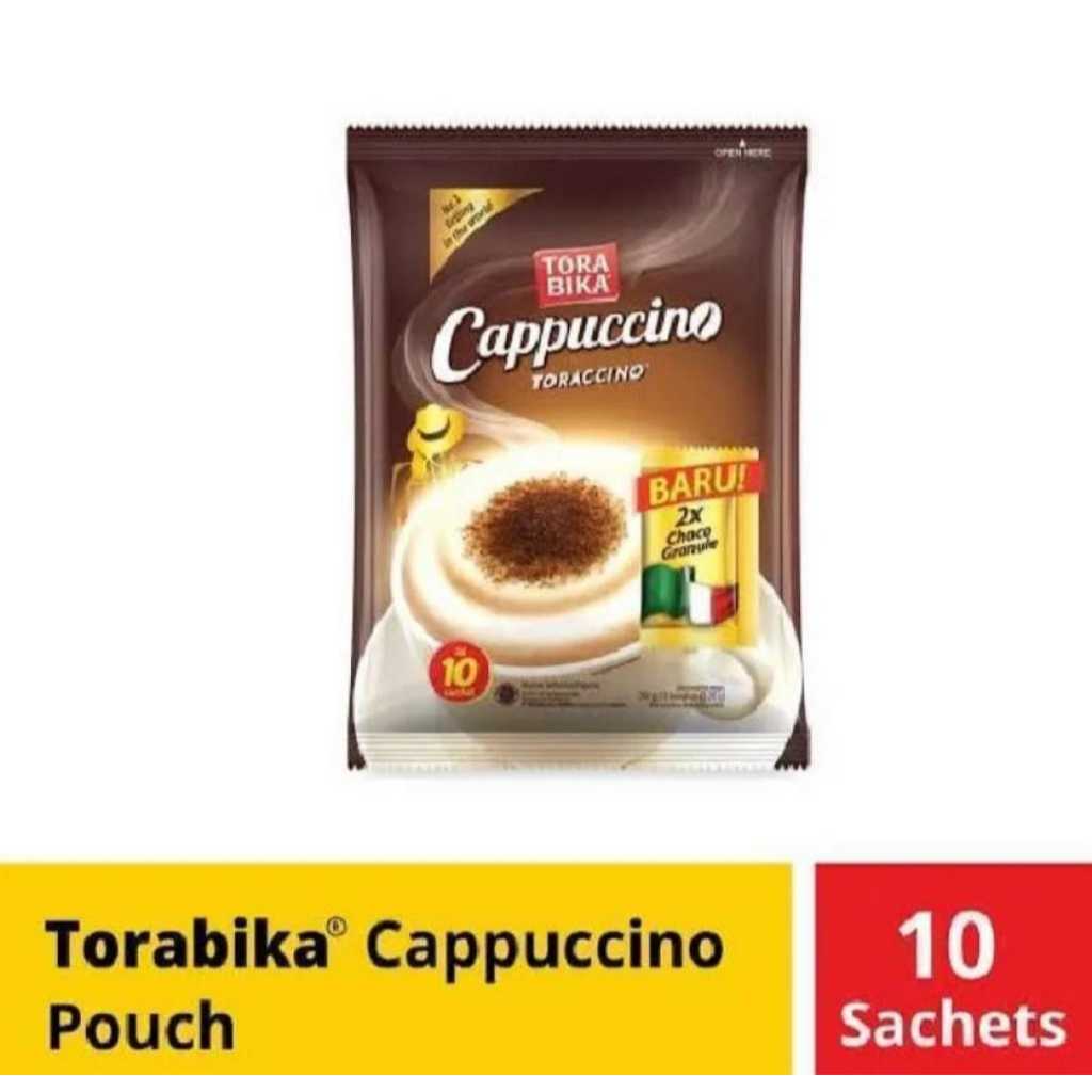 

Torabika Cappucino Choco Granule 25 Gram Kopi Instan Tora Bika Cappucinno Isi 10 Sachet dan 30 Sachet Terlaris