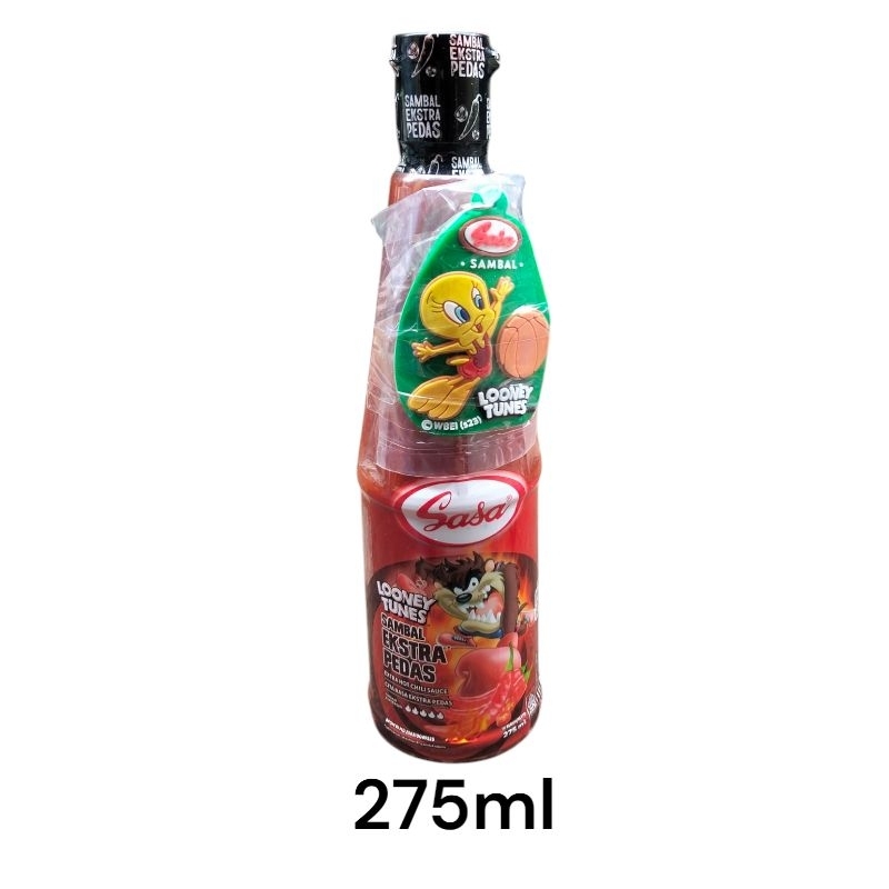 

sasa sambal extra pedas berhadiah looney tunes 275ml