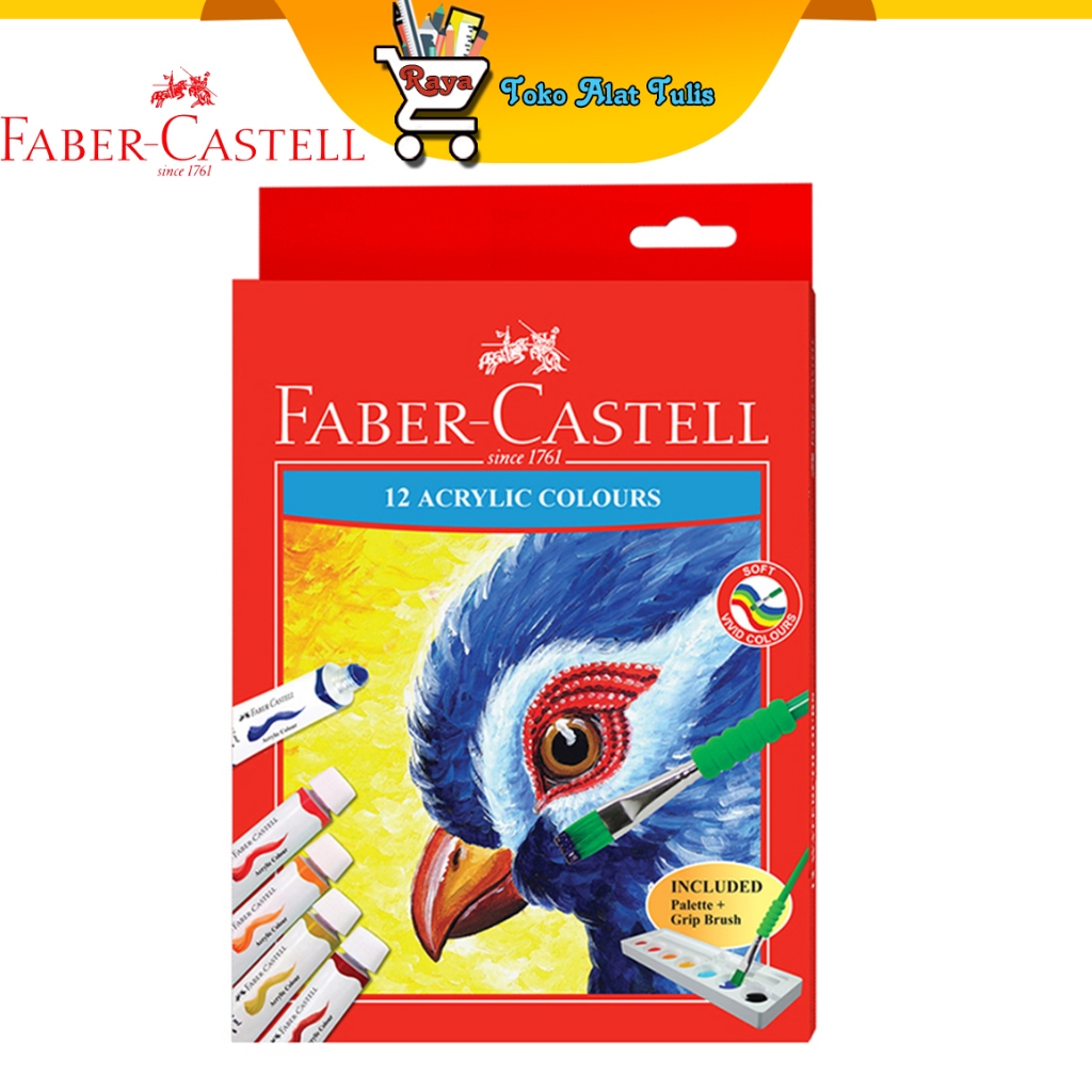 

Faber Castell Acrylic Colours set-12 572312
