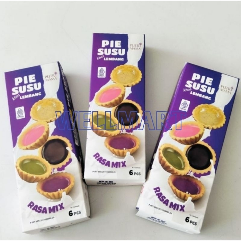 

Pie Susu Khas Lembang Isi 6 Pcs Pie Susu by Putri Mama Rasa Mix