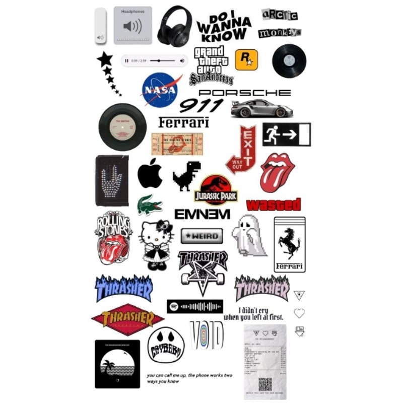 

Stiker Custom Nama atau Foto Free Desain