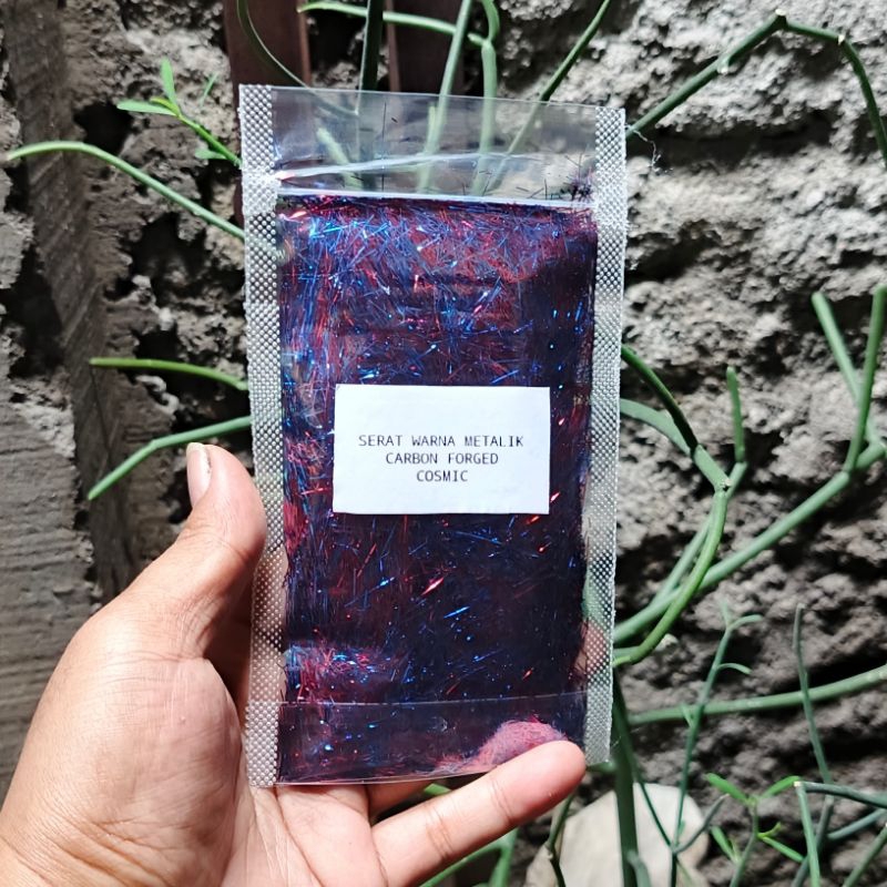 Serat Warna Metalik Carbon Forged Cosmic