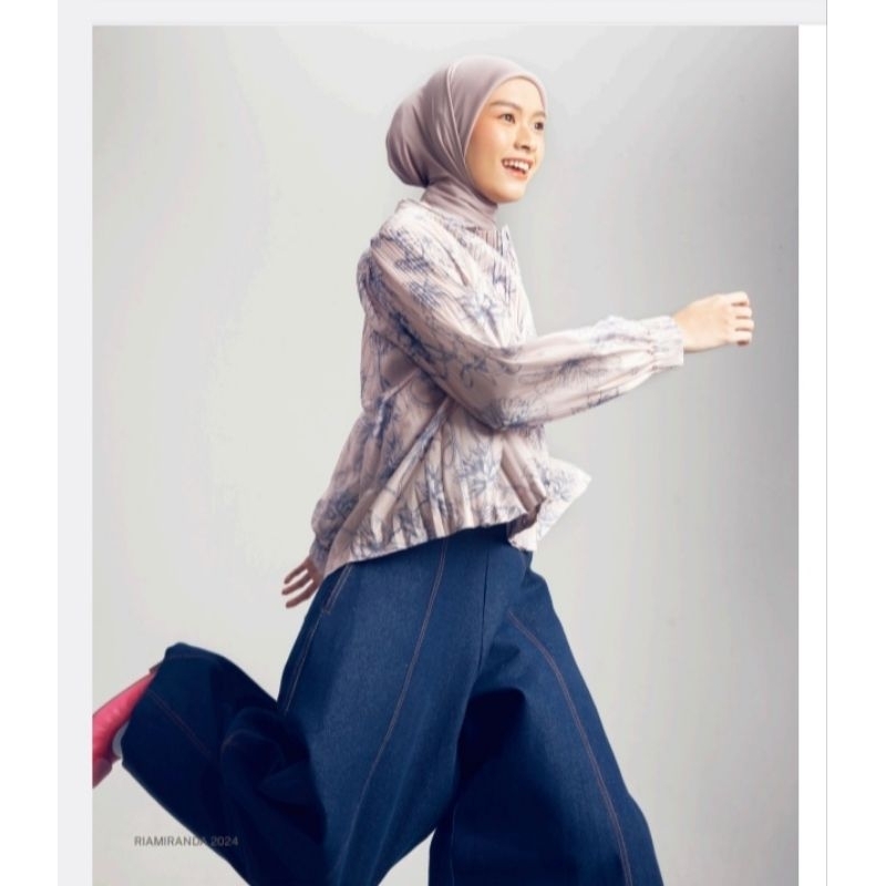 NAYESA SHIRT , CORDIE TOP RIA MIRANDA PLEATS