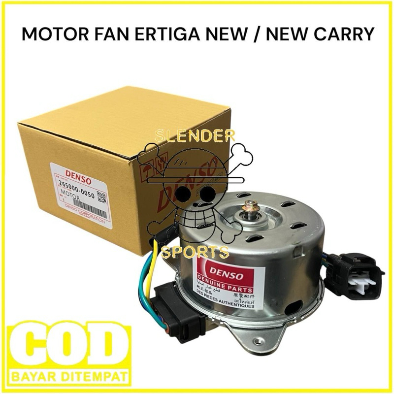 MOTOR FAN ERTIGA NEW - MOTOR FAN RADIATOR NEW CARRY - MOTOR FAN RADIATOR SUZUKI NEW ERTIGA