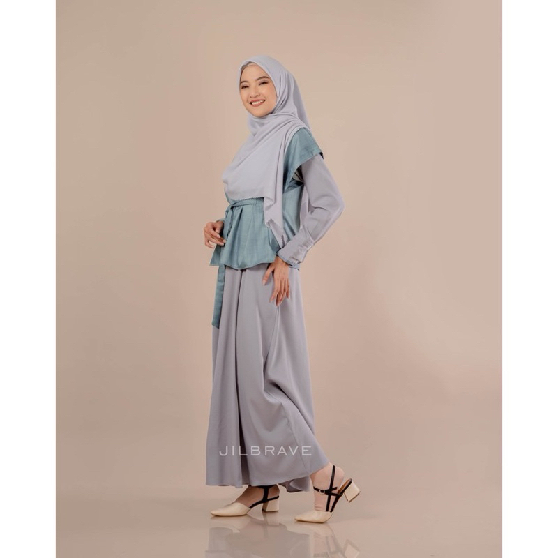 PRELOVED JILBRAVE (ayumi dress) size XS