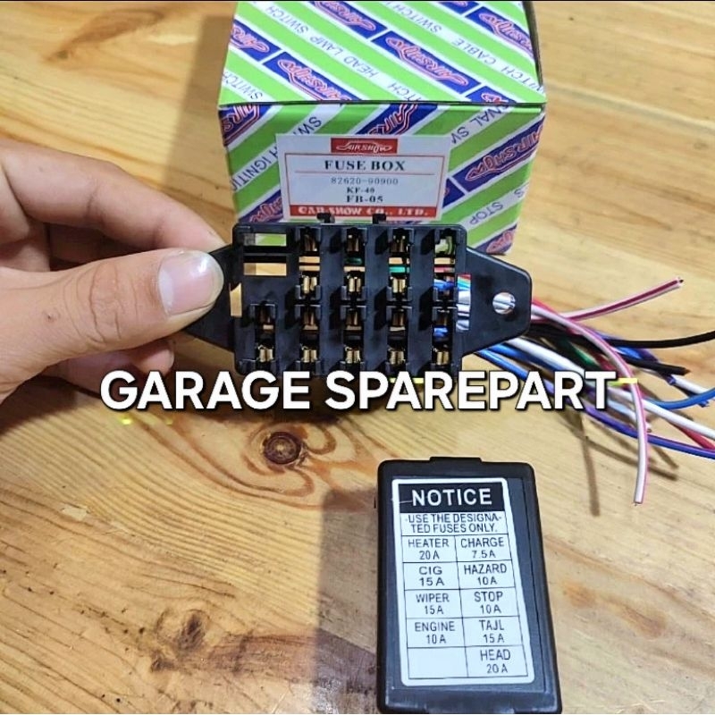 FUSE BOX RUMAH SEKRING KIJANG 5K KIJANG SUPER