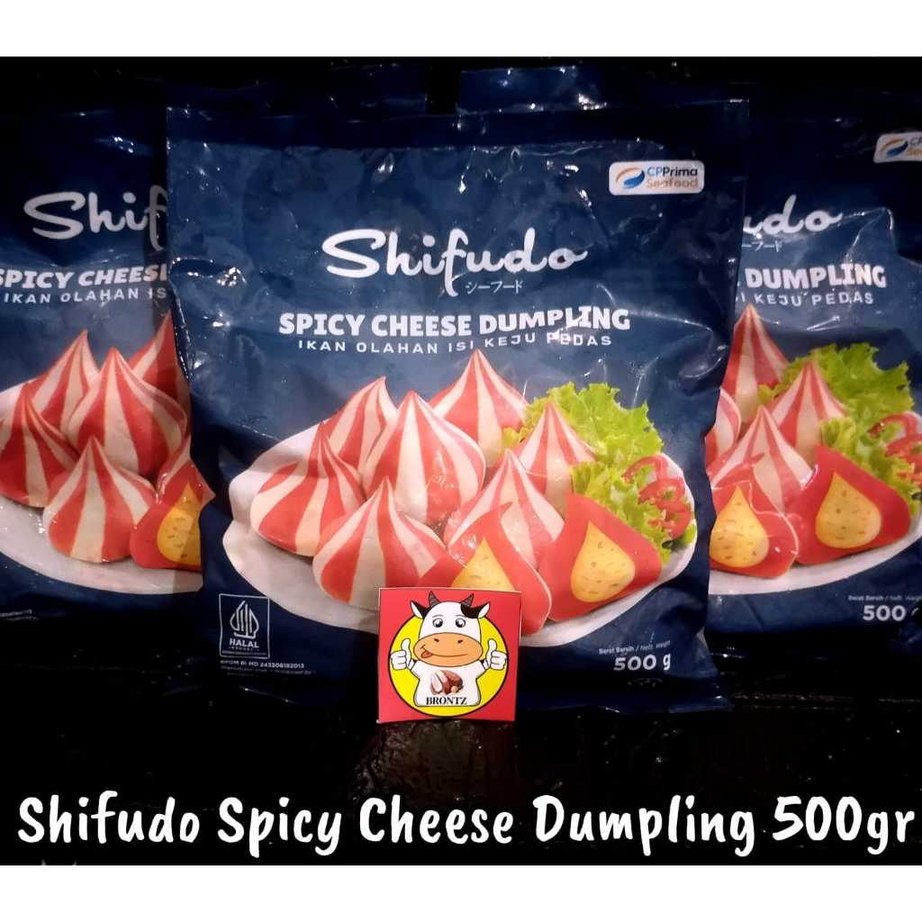 

FROZEN FOOD SHIFUDO SPICY CHEESE DUMPLING 500GRAM - DISASS JOGJA