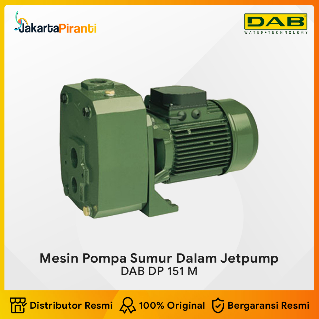 Pompa Air Sumur Dalam DAB DP 151 M - Pompa Jetpump DAB Original