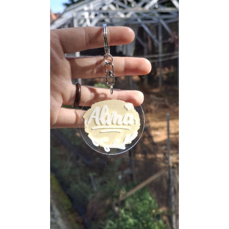 Ganci Akrilik custom nama