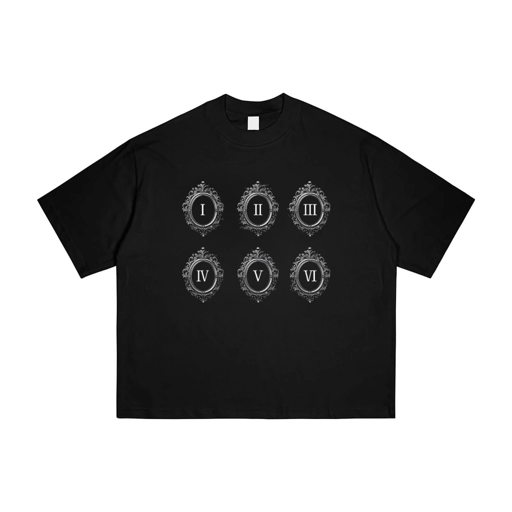[Distro] Kaos Concept Baru-Kaos Shop T Shirt Vintage Second Kaos Oversized Pria Wanita Boxy Baju Uni