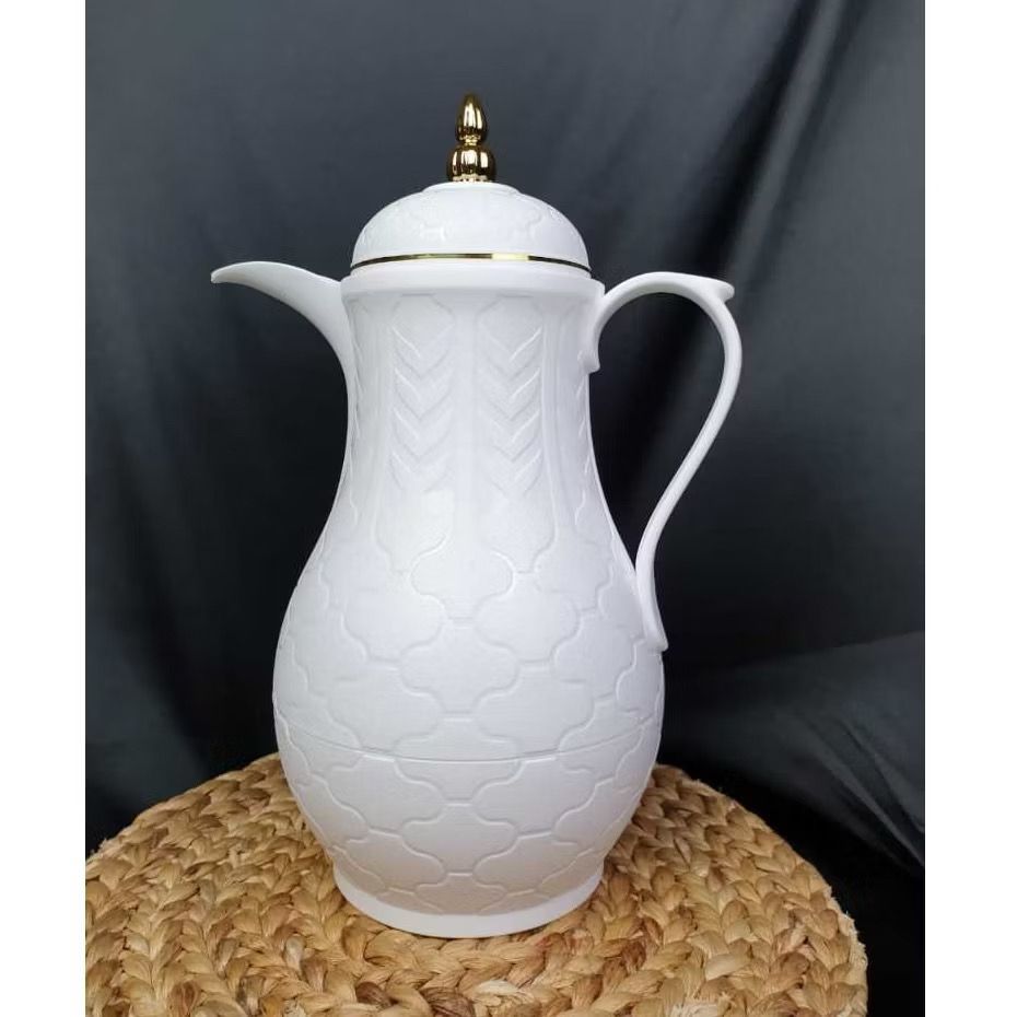 TEKO ARAB VACUM FLASK 1LITER, CERET TAHAN PANAS ANTI PECAH, PITCHER