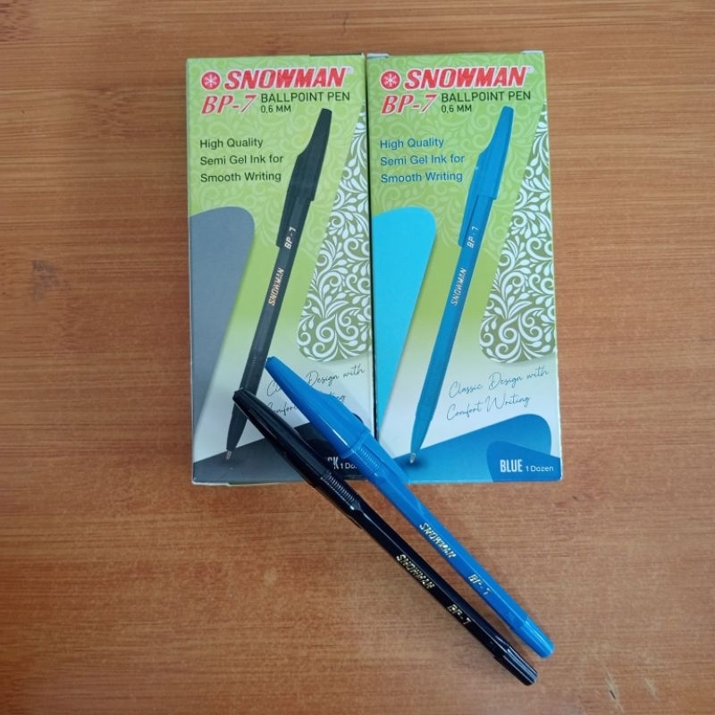 

Snowman Pulpen BP-7 Ballpoint Pen 0,6mm