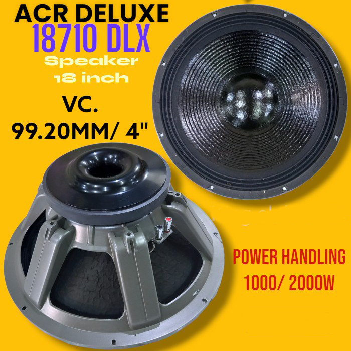 ACR DELUXE 18710 VC 4" Komponen Speaker 4 inch