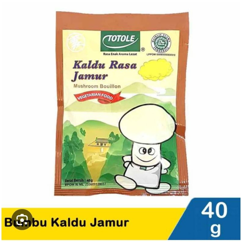 

TOTOLE 40GR KALDU JAMUR