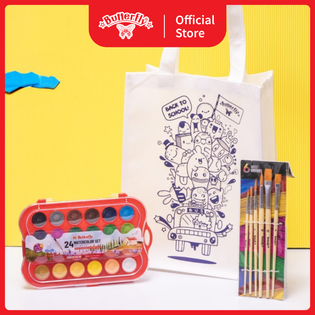

WATERCOLOR GIFT TOTEBAG
