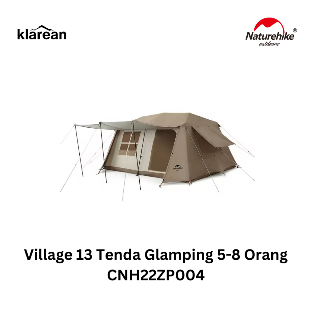 Naturehike CNH22ZP004 Village 13 Tenda Glamping 5-8 Orang