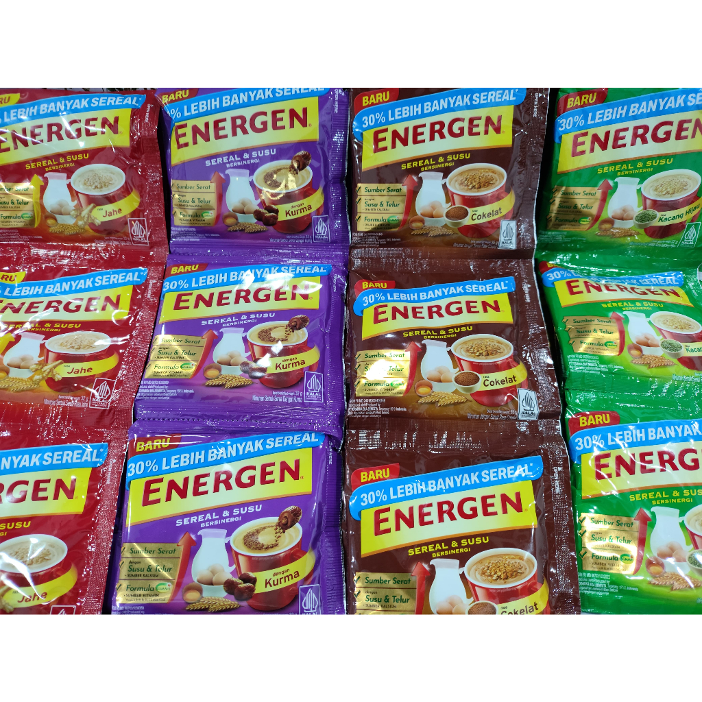 

ENERGEN SEREAL & SUSU 1RENCENG 10PCS