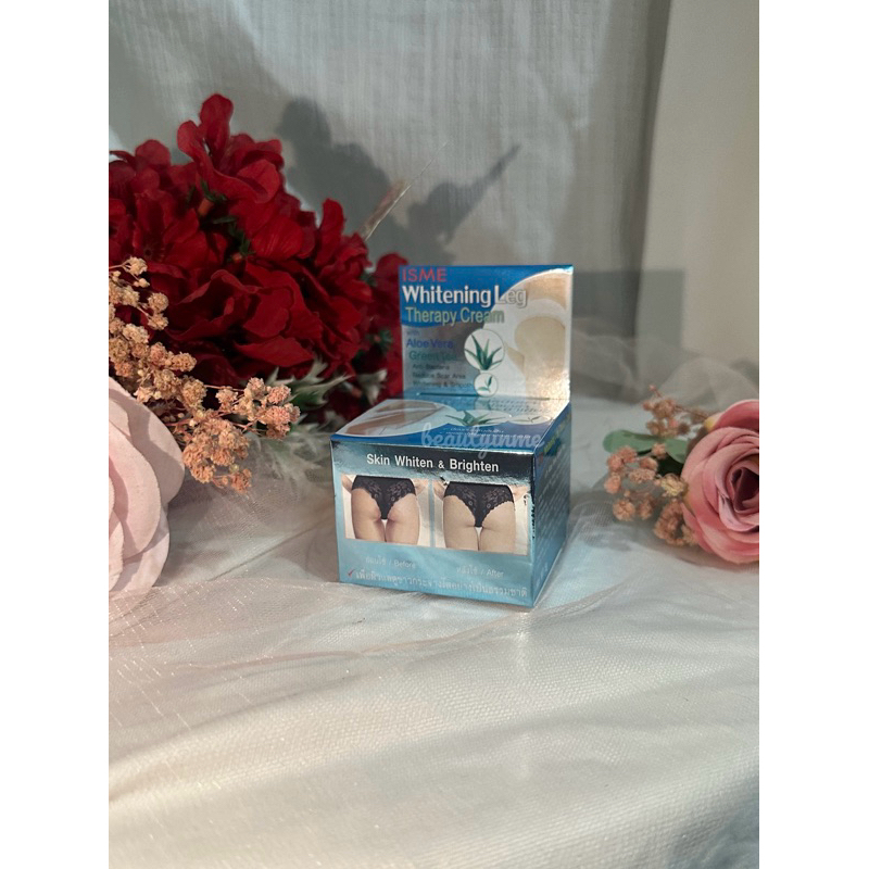 Isme Whitening Leg Therapy Cream Skin Whiten&Brighten Ori Thailand