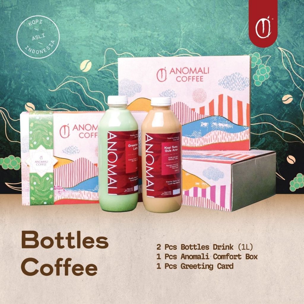 

Anomali Coffee Exclusive PAKET Kopi Botol Hampers - 2 Liter